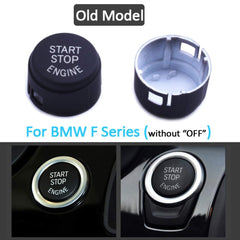 Start Stop Button Compatible With Bmw 5 Series Start Stop Button 5 Series 2010-2014 7 Series F02 2009-2013 Suitable Compatible With Without Auto Off Button Black