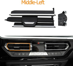 Center Left AC Conditioner Air Vent Grill Outlet Tab Clip Repair Kit 64119459488 Compatible With BMW 1 Series F40 & 3 Series G20 G28 & 4 Series G26 & X3 G01 & X4 G02 & Z4 G29 Tag-ACR-02