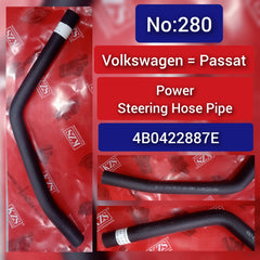 Power Steering Pipe 4B0422887E 8D0422887C 3B0422887 Compatible with Volkswagen Passat Tag-H-280