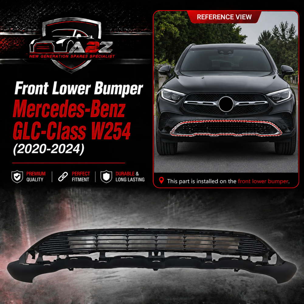 Front Lower Bumper 2548855100 A2548855100 Compatible With Mercedes-Benz GLC-Class W254 (2020-2024) Tag No.316