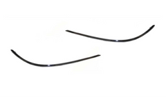 Rear Bumper Chrome Left 2048850921 & Right 2048851021 Compatible With Mercedes Benz C-Class (W204) (2007-2010) Tag No.282