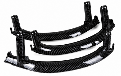 Inner Pull Handle (3PCS) (Carbon fiber) Compatible With BMW F15 X5 2014-2018 F16 X6 2014-2019