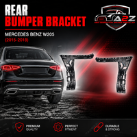 Rear Bumper Bracket Left 2058801702 & Right 2058801802 Compatible With Mercedes Benz (W205) C-Class (2015-2018) Tag No.800C