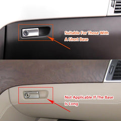 W166 Dashboard Glove box switch handle Model A Beige & Chrome Silver 1666800491 Compatible with Mercedes GLS W166