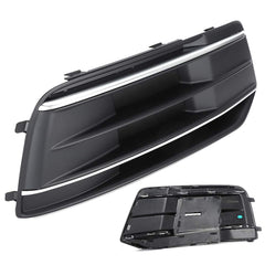 Fog Lamp Cover (Matt Black) Left 80D807679E & Right 80D807680E Compatible With Audi Q5 (2018-2020)