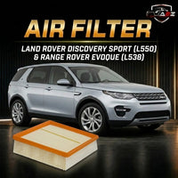 Air Filter E1446L & T2H8107 & LX4392 Compatible With LAND ROVER DISCOVERY SPORT (L550) & RANGE ROVER EVOQUE (L538)Tag 93