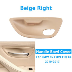 Door Handle Bowl Cover Compatible with BMW 5 Series Door Handle Bowl Cover 5 Series F10 2010-2017 Beige Right