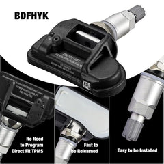 Tire Pressure Sensor Compatible With Mercedes A Class 176 B Class W246 C Class W204 W205 E Class W212 Cla W117 Gla W156 Ml Gl Gle Gls W164 W166 06-20 Glc W253 Tire Pressure Sensor 0009050030