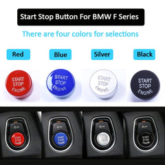 Start Stop Button Compatible With Bmw 5 Series Start Stop Button 5 Series 2010-2014 7 Series F02 2009-2013 Suitable Compatible With Without Auto Off Button Black