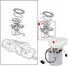 Fuel Pump 31355994 Compatible With Volvo XC90