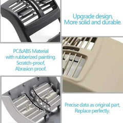 Rear Ac Vent Grille (New-Model-High-end ) Light Beige 21283013548R99 Compatible With Mercedes E Class W212 2009-2015