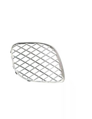 Silver Fog Lamp Cover Set Left 3W5807682 & Right 3W5807683 Compatible With Bentley Flying Spur (2009-2012) Tag No.1001