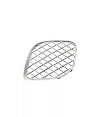 Silver Fog Lamp Cover Set Left 3W5807682 & Right 3W5807683 Compatible With Bentley Flying Spur (2009-2012) Tag No.1001