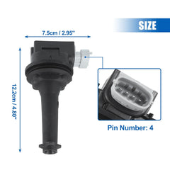 Uxcell Car Ignition Coil 30713417 8677837 Compitable With Volvo S40