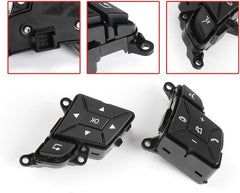 Mercedes-Benz C-CLASS 204/ E-CLASS 212 Complete Steering Wheel Switch Set (Black-Square) - Left Hand 2185400162 & Right Hand 2185400262 Tag-SW-92