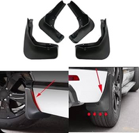 Mud Flap Set (Set of 4) Compatible With Audi Q7 (2007-15) Tag 174