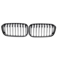Outer Chrome Show Grill Left 51137371685 & Right 51137371686 Compatible With BMW 1 Series (F20) (2015-2017) Tag No.123