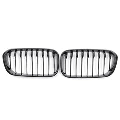 Outer Chrome Show Grill Left 51137371685 & Right 51137371686 Compatible With BMW 1 Series (F20) (2015-2017) Tag No.123