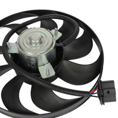 Engine Cooling Fan Motor Fan Assembly (Small) 6QD959455C Compatible With SKODA FABIA II (542) & OCTAVIA I (1U2) & VW NEW BEETLE (9C1, 1C1)