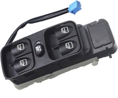 Black 7 Wire Window Switch For BENZ C-CLASS W203 A2038210479 Tag-SW-60
