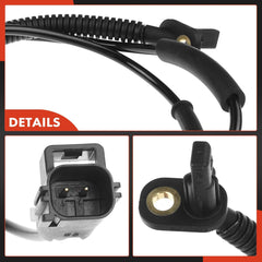Front Left/Right ABS Wheel Speed Sensor 6G9N2B372AB LR001056 Compatible With LAND ROVER FREELANDER 2 (L359) | LR2