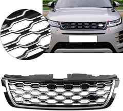 Silver Chrome Show Grill LR155546 Compatible With Land Rover Range Rover Range Rover Evoque - L551 (2020-2025) Tag No.66