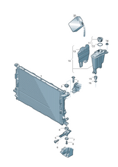 Coolant Bottle 8K0121403Q 8K0121403AC 8K0121403D 8K0121403G 8K0121403H For AUDI A4 B8 Q5 Tag-B-12