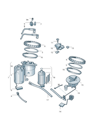 Fuel Pump 8K0919050L For AUDI A4 Tag-F-12