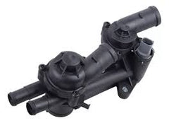 Thermostat housing 03C121111AM Compatible with SKODA FABIA II (542) & VW JETTA IV (162, 163, AV3, AV2)