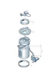 Fuel Pump (1K0919051DE) For AUDI TT Tag-F-23