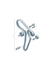 Timing Belt Kit CT1167K1 04E198119 Compatible With VW BEETLE (5C1, 5C2) | FUSCA | BJALLA, GOLF VII Van (5G1), POLO V (6R1, 6C1) (CONTINENTAL)