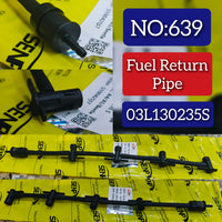 Fuel Return Hose Pipe 03L130235S Compatible With AUDI A4 B8 (8K2) | A4 / S4 & Q5 (8RB) & SKODA YETI (5L) Tag No.639