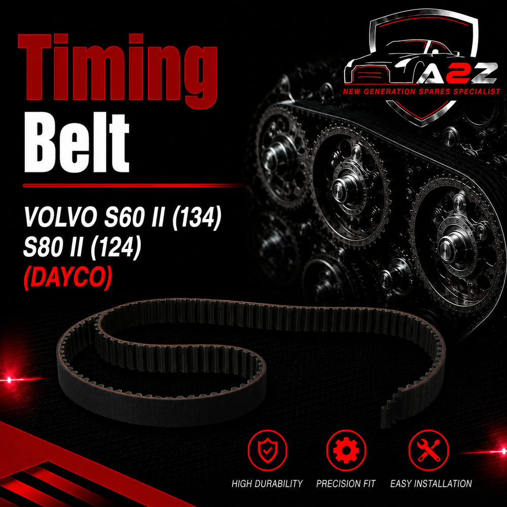 Timing Belt 941023 2196010807 274247 2742476 Compatible With VOLVO S60 II (134) S80 II (124) (DAYCO)