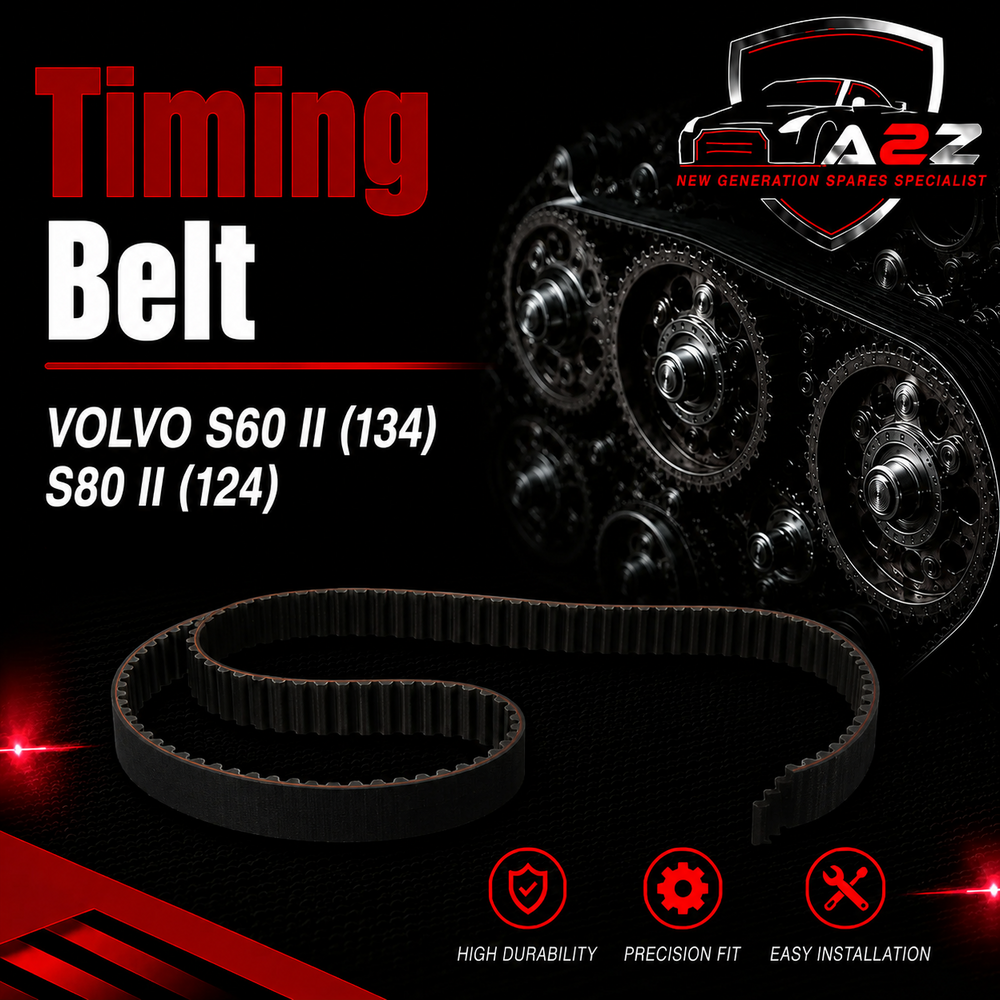 Timing Belt 941023 2196010807 274247 2742476 Compatible With VOLVO S60 II (134) S80 II (124) (DAYCO)
