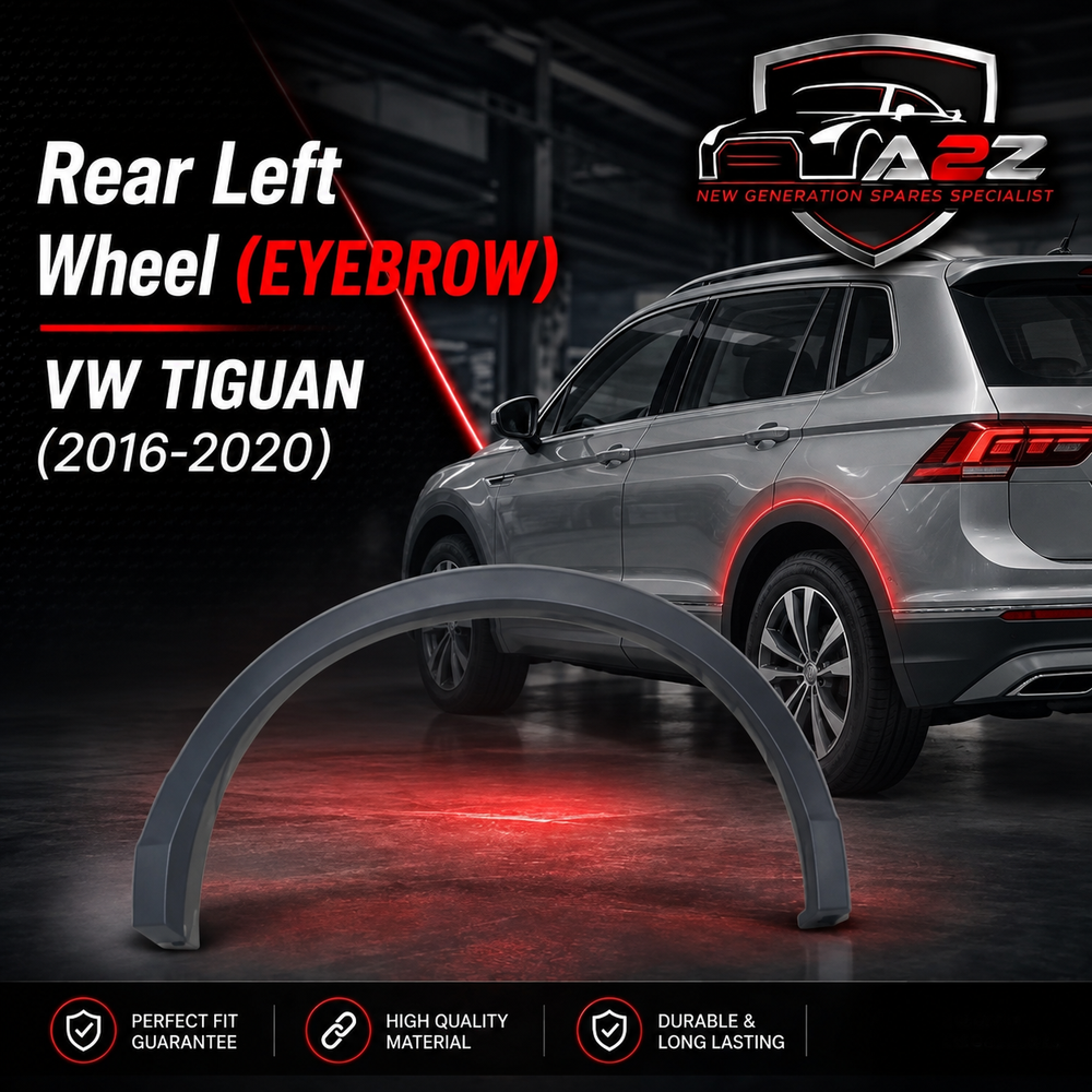 Rear Left Wheel Eyebrow 5NA854819J Compatible With VW TIGUAN (AD1, AX1) (2016-2020) Tag No.155
