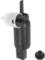 Windshield Wiper Washer Pump Motor Front Steering 1KD955651A Compatible With AUDI A3 A4 A6 A8 Q3 Q5 Q7 & VW POLO V (6R1, 6C1)