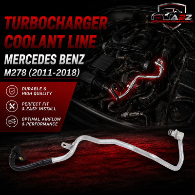 Turbocharger Coolant Line 2782000851 Compatible With Mercedes Benz M278