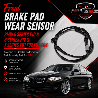 Front Brake Pad Wear Sensor 34356791958 Compatible With BMW 5 Series F10 & 6 Series F12 & 7 Series F01 F02 F03 F04