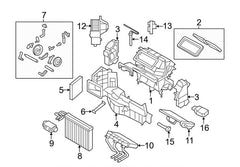 Expansion Valve 64119291200 Compatible With BMW X5 F15 & X6 F16