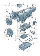 Transmission Filter 0BW398009 & 0BW398009A & 0BW398009B Compatible With AUDI Q5 Tag.292