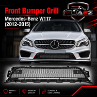 Front Bumper Grill 1178852122 Compatible With Mercedes-Benz CLA-CLASS W117 (2012-2015) Tag No.142