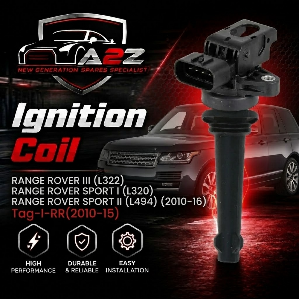 Ignition Coil LR010687 Compatible With RANGE ROVER III (L322) RANGE ROVER SPORT I (L320) RANGE ROVER SPORT II (L494) (2010-16)