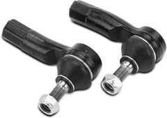 Front Steering Tie Rod End Head Assembly (Rack End 1K0423810A & Tie Rod End Left 1K0423811A & Right 1K0423812A) Compatible With AUDI A3 Q3 & SKODA KAROQ (NU7, ND7) & OCTAVIA II (1Z3) | LAURA
