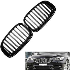 Front Bumper Kidney Grille Left 51137200169 & Right 51137200170 Compatible With BMW 5 Series F07 GT