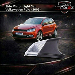 Side Mirror Light Set Left 6QD949101 & Right 6QD949102 Compatible WQith Volkswagen Polo (2005)