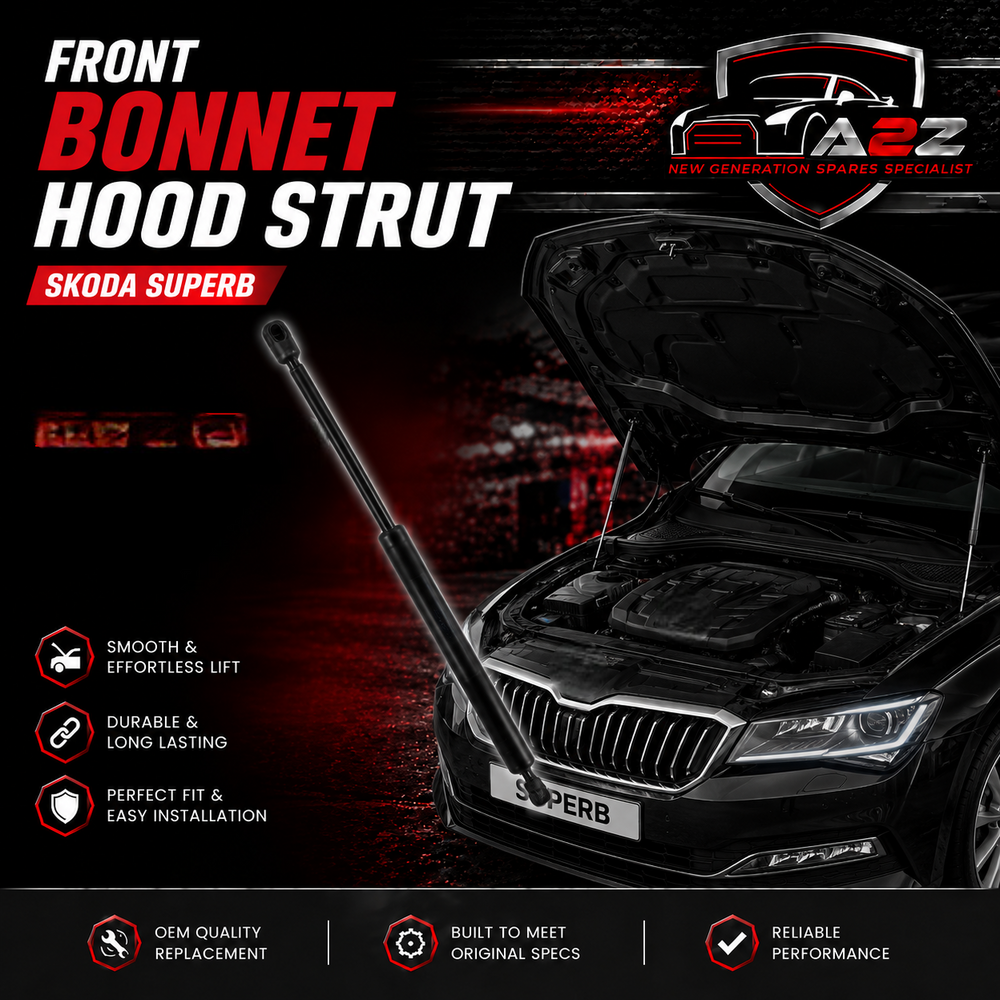 Front Bonnet Hood Strut 3V0823359A Compatible With SKODA SUPERB III (3V3)