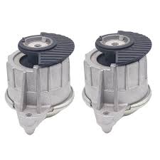 Front Engine Mount Set Compatible With MERCEDES-BENZ C-CLASS W204 & E-CLASS W212 Engine Mount Left 2042400117 & Right 2042400217