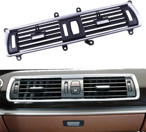 BMW 5 Series F07 GT Black Center AC Vent Grille 64229142593