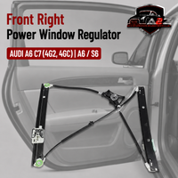 Front Right Power Window Regulator 4G0837462 Compatible with AUDI A6 C7 (4G2, 4GC) | A6 / S6