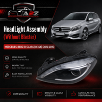 Headlight Headlamp Assy Left A2468207161 & Right A2468200139 A2468203961 (Without Blaster) Compatible With MERCEDES-BENZ B-CLASS (W246) (2012-2015) Tag No.121